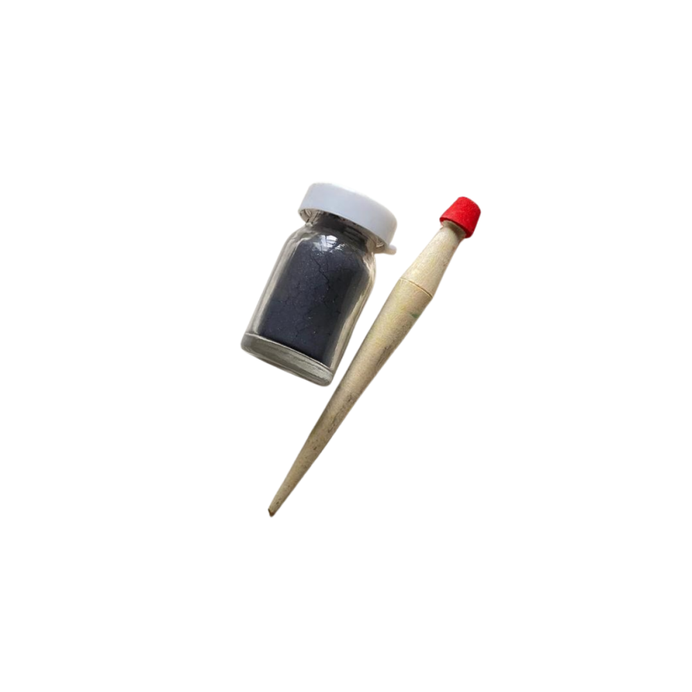 Moroccan Ithmid Kohl kajol surma Infused with natural stone, 10 g, Grey Powder Eyeliner by MLT
